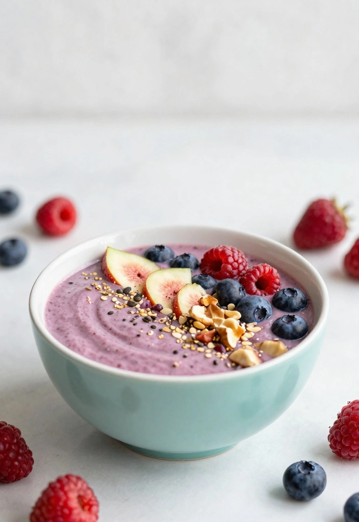 10 Protein Powder Baking Recipes for High Protein Sweet Snacks 45 10 Protein Powder Baking Recipes for High Protein Sweet Snacks - 5. Berry Protein Smoothie Bowl