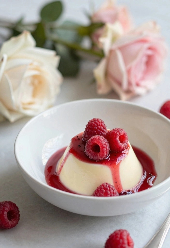 10 Rose Dessert Recipes for Floral Sweet Elegant Flavor 56 10 Rose Dessert Recipes for Floral Sweet Elegant Flavor - 6. Rose Vanilla Panna Cotta