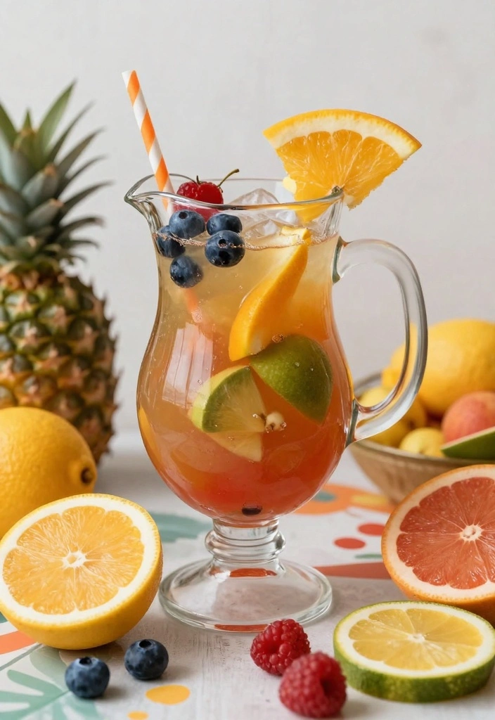 10 Simple Cocktail Recipes for Fast Easy Delicious Drinks 100 10 Simple Cocktail Recipes for Fast Easy Delicious Drinks - 10. Tropical Fruit Punch
