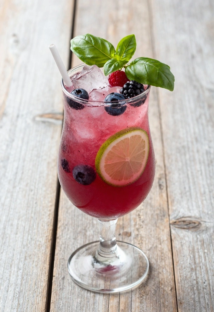 10 Simple Cocktail Recipes for Fast Easy Delicious Drinks 12 10 Simple Cocktail Recipes for Fast Easy Delicious Drinks - 2. Berry Basil Smash