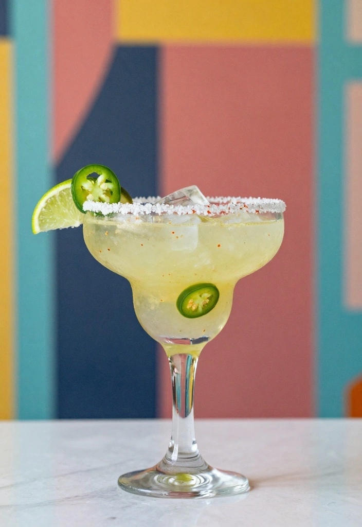 10 Simple Cocktail Recipes for Fast Easy Delicious Drinks 67 10 Simple Cocktail Recipes for Fast Easy Delicious Drinks - 7. Spicy Jalapeño Margarita