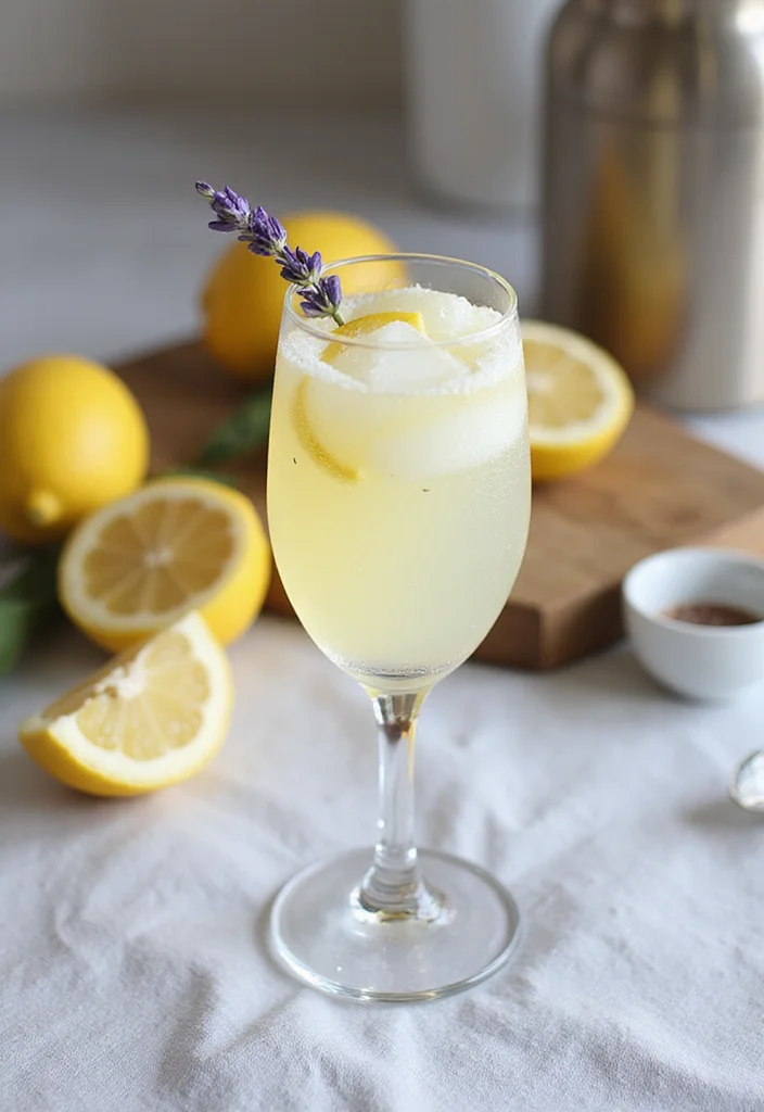 10 Simple Cocktail Recipes for Fast Easy Delicious Drinks 89 10 Simple Cocktail Recipes for Fast Easy Delicious Drinks - 9. Lavender Lemonade Sparkler