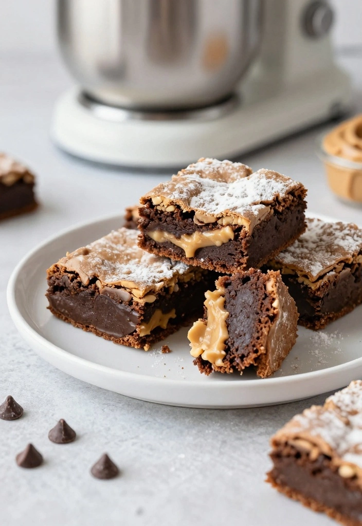 10 Stand Mixer Dessert Recipes for Easy Mixed Perfect Desserts 12 10 Stand Mixer Dessert Recipes for Easy Mixed Perfect Desserts - 2. Flourless Peanut Butter Brownies