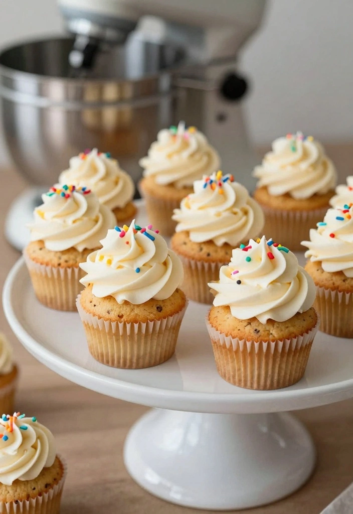 10 Stand Mixer Dessert Recipes for Easy Mixed Perfect Desserts 23 10 Stand Mixer Dessert Recipes for Easy Mixed Perfect Desserts - 3. Vanilla Bean Cupcakes