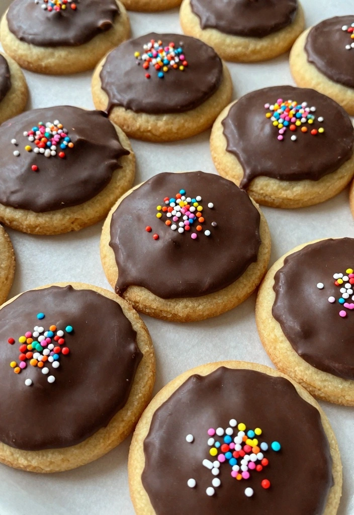 10 Sugar Cookie Recipes for Soft Classic Sweet Shapes 45 10 Sugar Cookie Recipes for Soft Classic Sweet Shapes - 5. Chocolate-Dipped Sugar Cookies