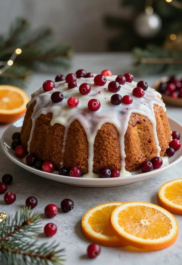 10 Thanksgiving Cake Recipes for Warm Seasonal Spice 45 10 Thanksgiving Cake Recipes for Warm Seasonal Spice - 5. Spiced Orange and Cranberry Cake