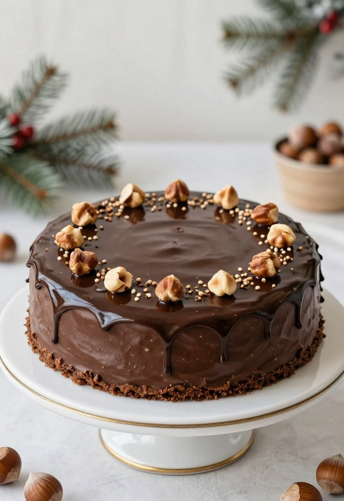 10 Thanksgiving Cake Recipes for Warm Seasonal Spice 89 10 Thanksgiving Cake Recipes for Warm Seasonal Spice - 9. Chocolate Hazelnut Cake