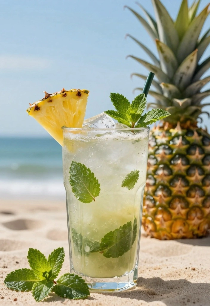 12 Popular Cocktail Recipes for Must-Try Modern Favorites 34 12 Popular Cocktail Recipes for Must-Try Modern Favorites - 4. Pineapple Coconut Mojito