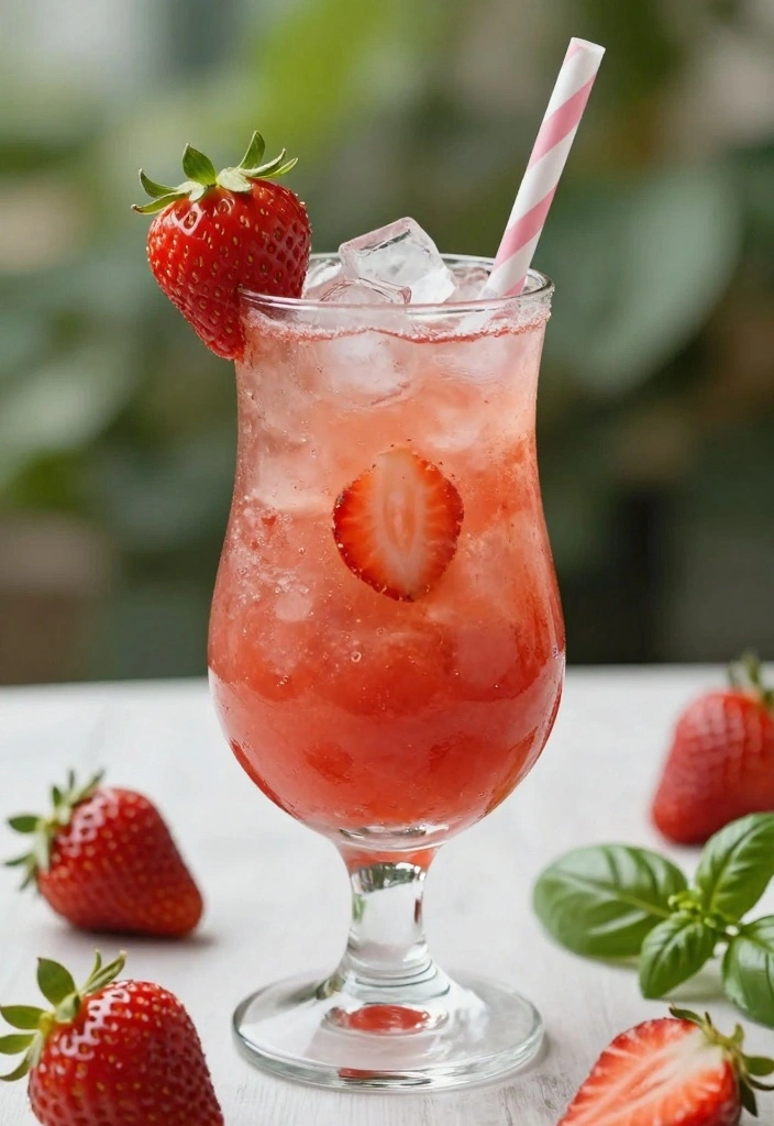 12 Popular Cocktail Recipes for Must-Try Modern Favorites 67 12 Popular Cocktail Recipes for Must-Try Modern Favorites - 7. Strawberry Basil Smash