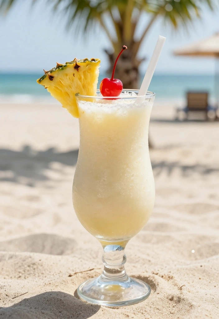 12 Tropical Cocktail Recipes for Bright Sweet Vacation Vibes 1 12 Tropical Cocktail Recipes for Bright Sweet Vacation Vibes - 1. Classic Virgin Pina Colada