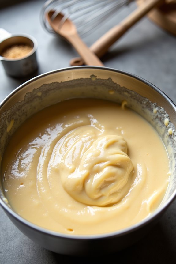 bake immediately after mixing for proper rise