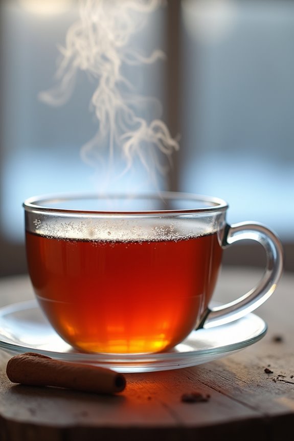 black tea reduces throat inflammation naturally