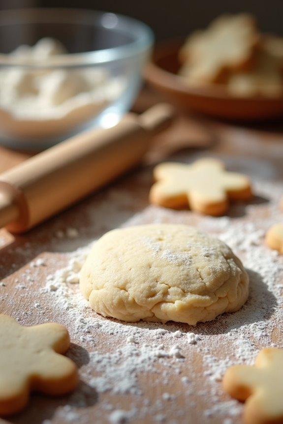 bread flour heightens cookie chewiness texture