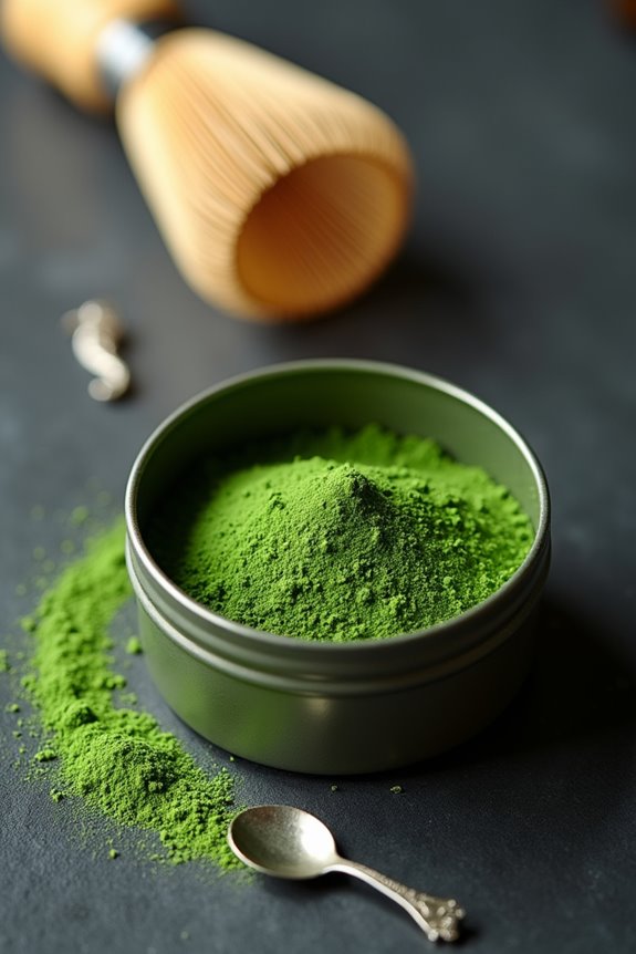 bright green grassy aroma balanced flavor