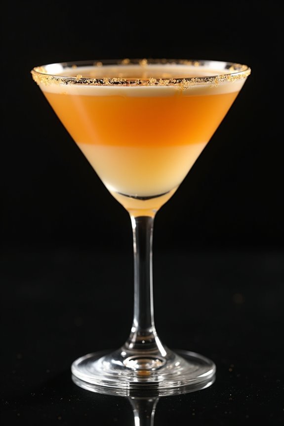 butterscotch bottom cream top