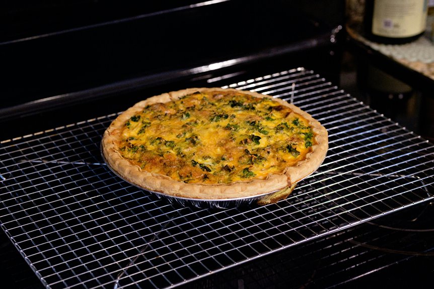 can you freeze baked quiche