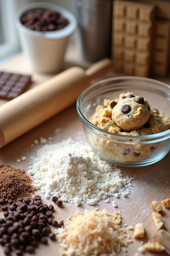 chewy bread flour chocolate mix ins