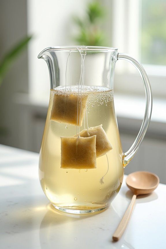 cold brew tea 6 12 hours four bags