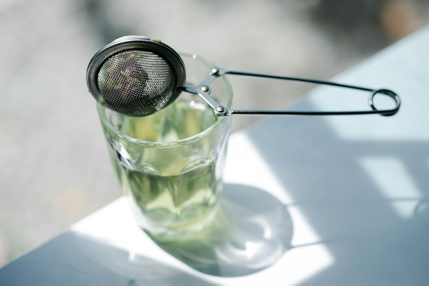 cold water steeping tea bags