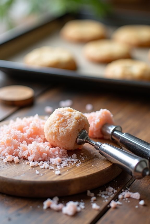 fine ground himalayan salt shines subtly in sweet bakes