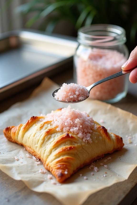 fine salt for even flavor distribution