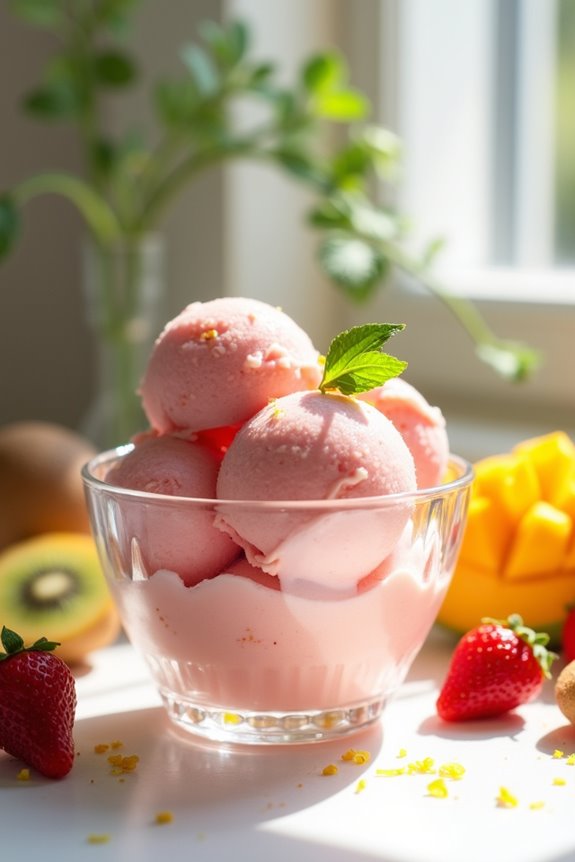 five minute sorbet no machine