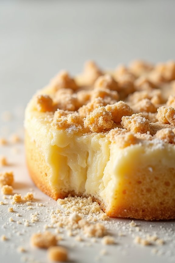 flour sugar butter streusel