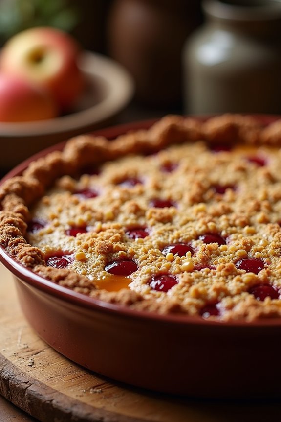 fruit embedded batter buckles naturally
