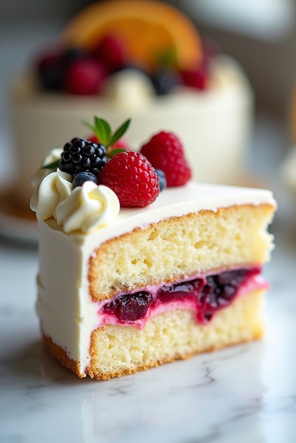 fruit fillings balance cream cheese frosting