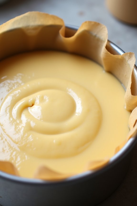 grease parchment even buttering