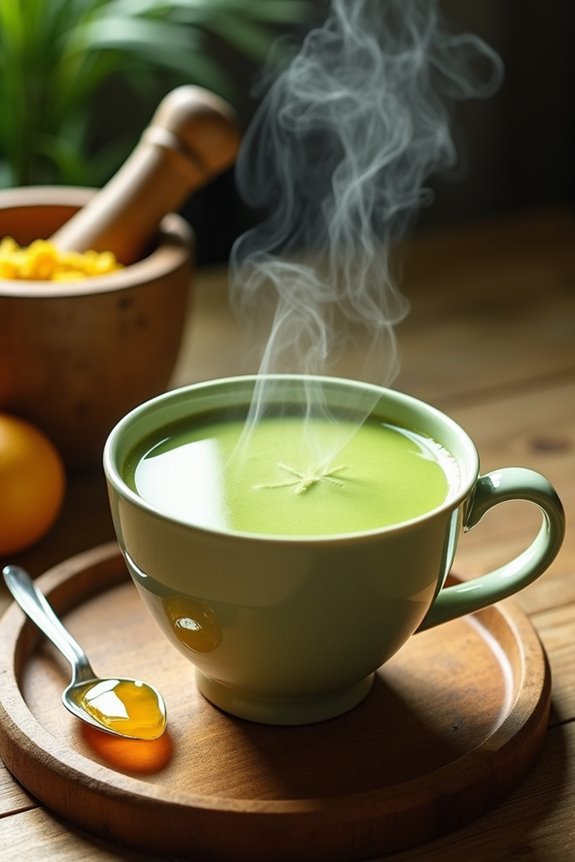 green tea and honey antioxidants combat inflammation