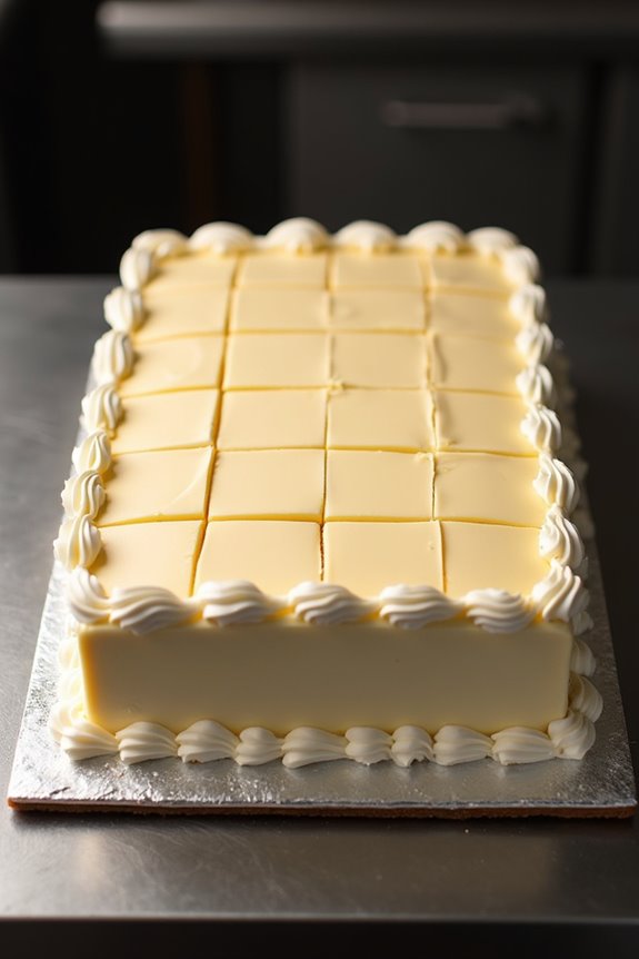 half sheet cake slice sizes
