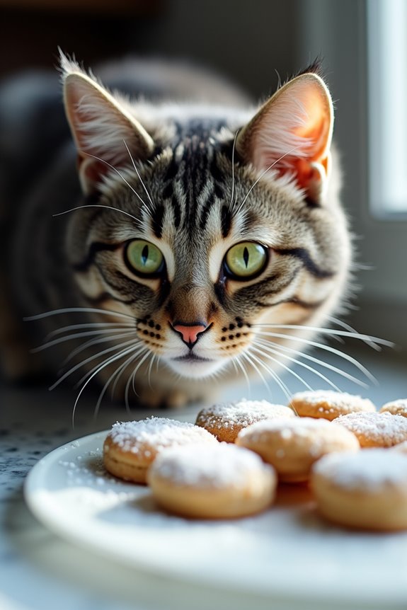 immediate cat cookie danger symptoms hours