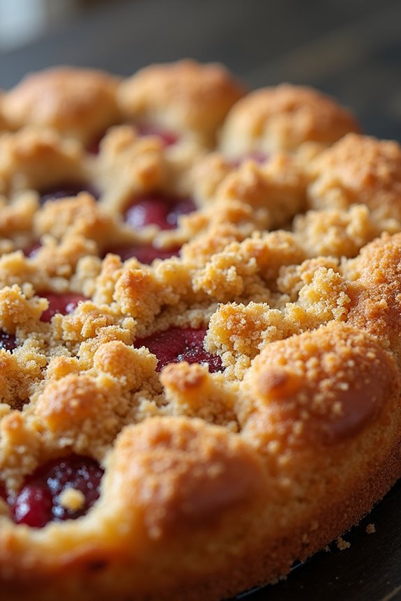 make ahead streusel storage tips