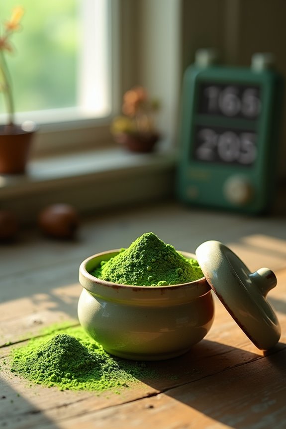 oxidation light heat degrade matcha