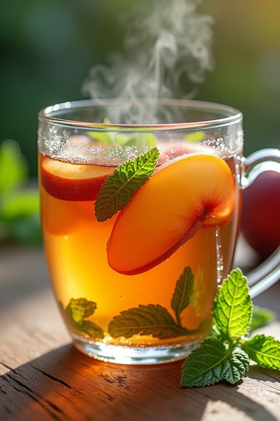 peach tea boosts metabolism naturally