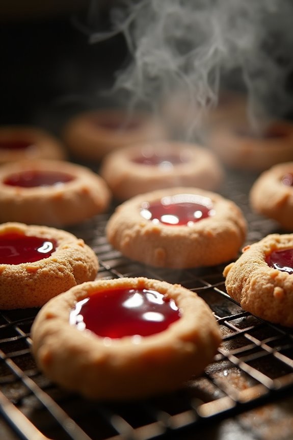 rest cookies jam oozing minimal