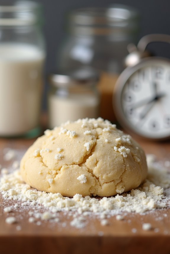 room temperature ingredients improve dough cohesion