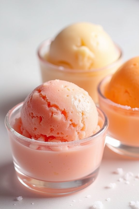 stone fruit sorbets pure dairy free freshness