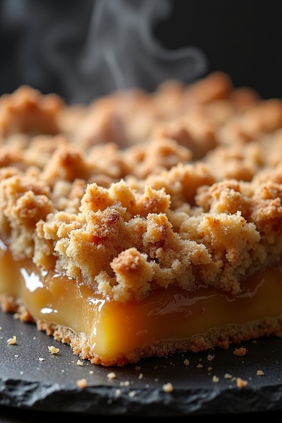 streusel butter sugar flour crumble