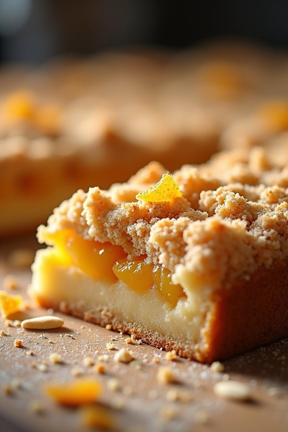 streusel with balanced add ins
