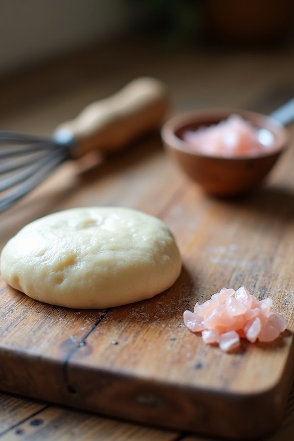 taste test salt in dough before full batch