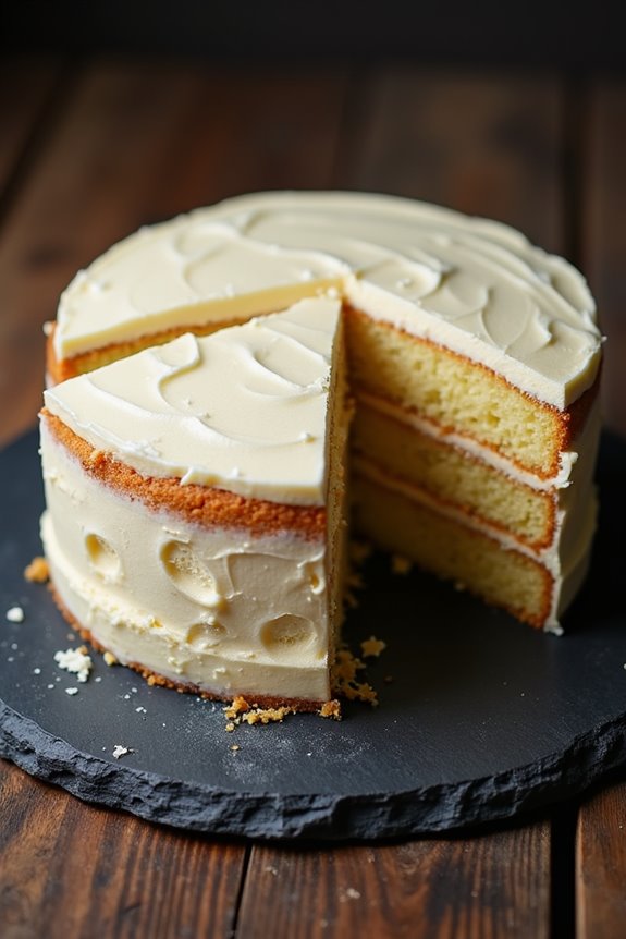 two layer cake doubles servings