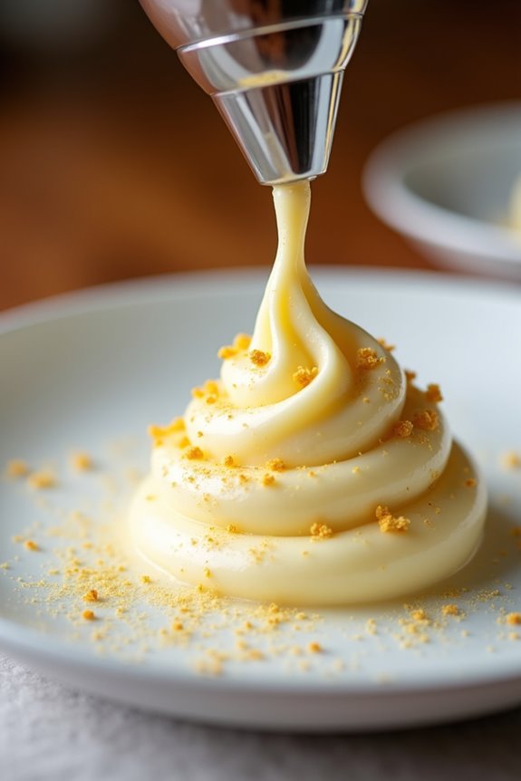 whipped sabayon with siphon aeration